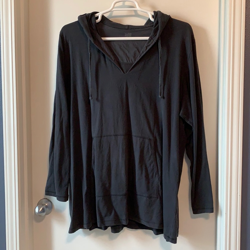 Eileen Fisher hooded sweatshirt